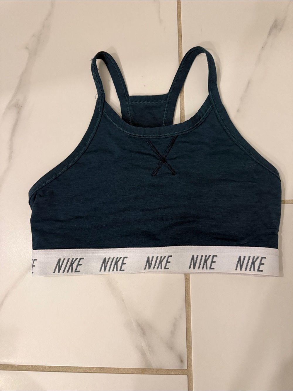 Nike dark teal Sports Bra
